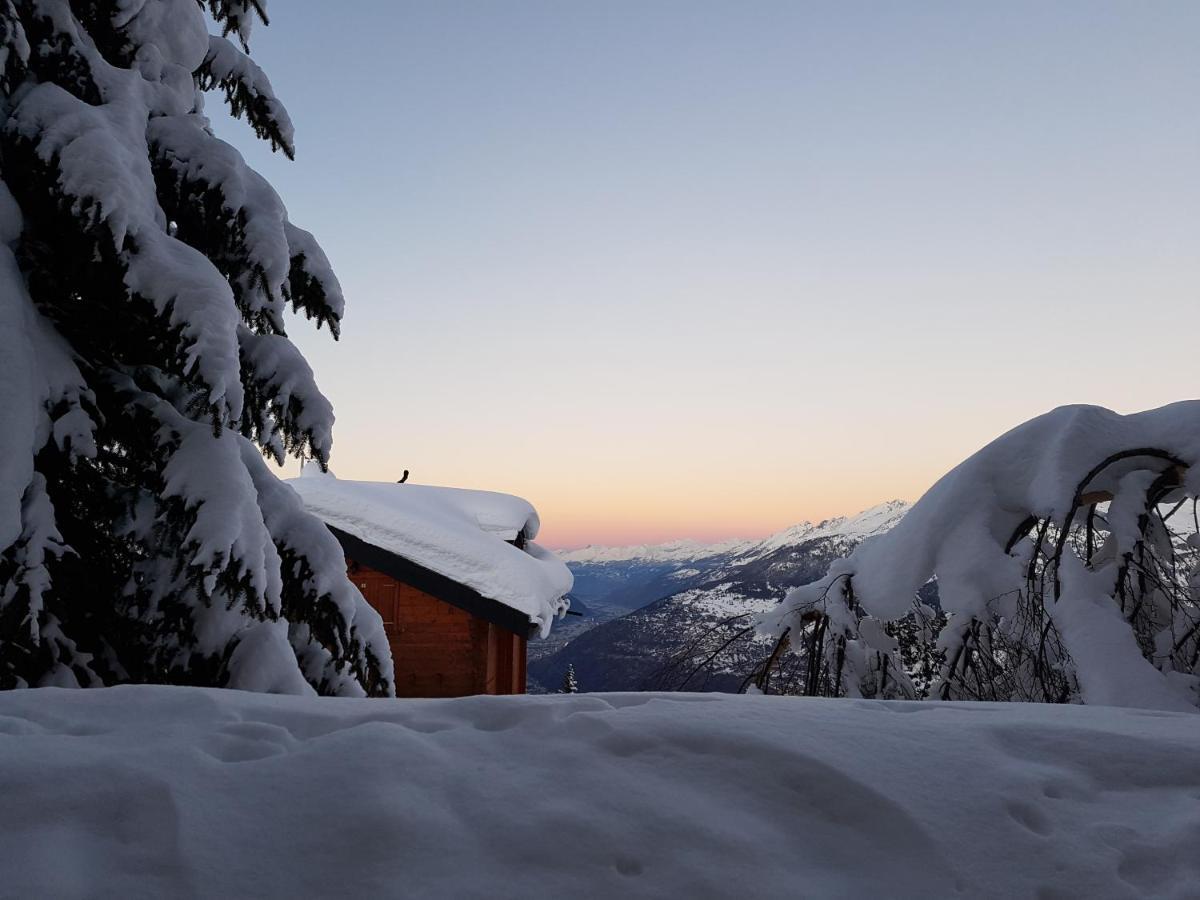 Chalet Bietschhorn Rosswald Termen Экстерьер фото